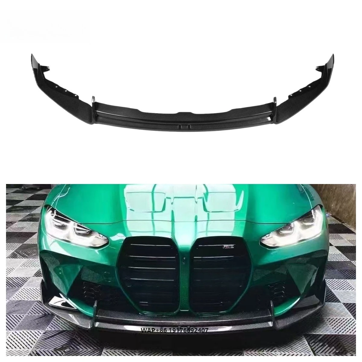 

Dry Carbon Fiber AD Front Lip for G80 M3 G82 M4 Splitter