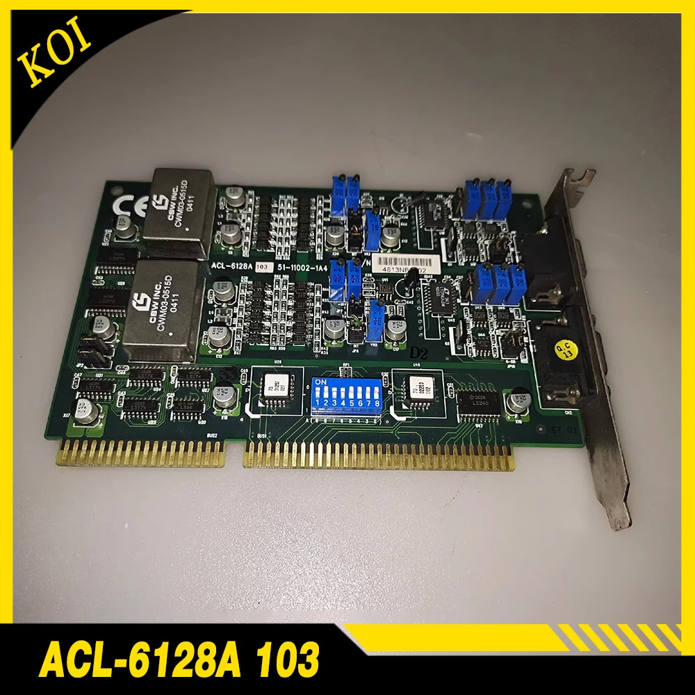 Original For ADLINK ACL-6128 ACL-6128A 103 51-11002-1A4 2-channel 12 bit isolated analog output card