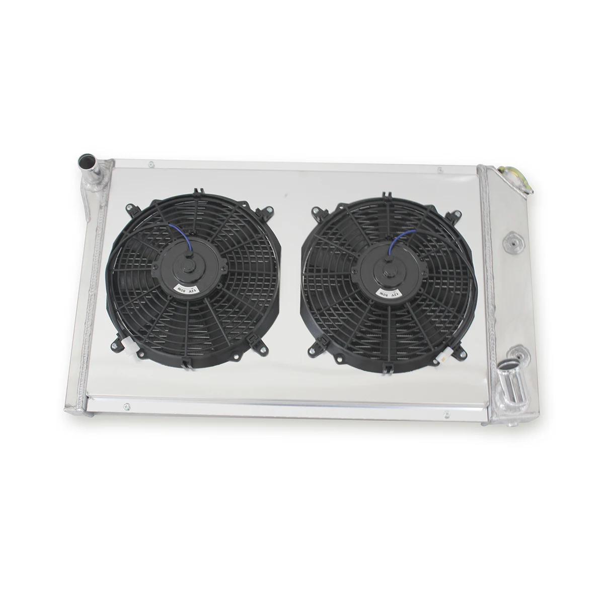 FREE SHIPPING FOR US Radiator Core For Chevy Corvette 1977-1982 Shroud Fan Performance Aluminium Radiator US Stored