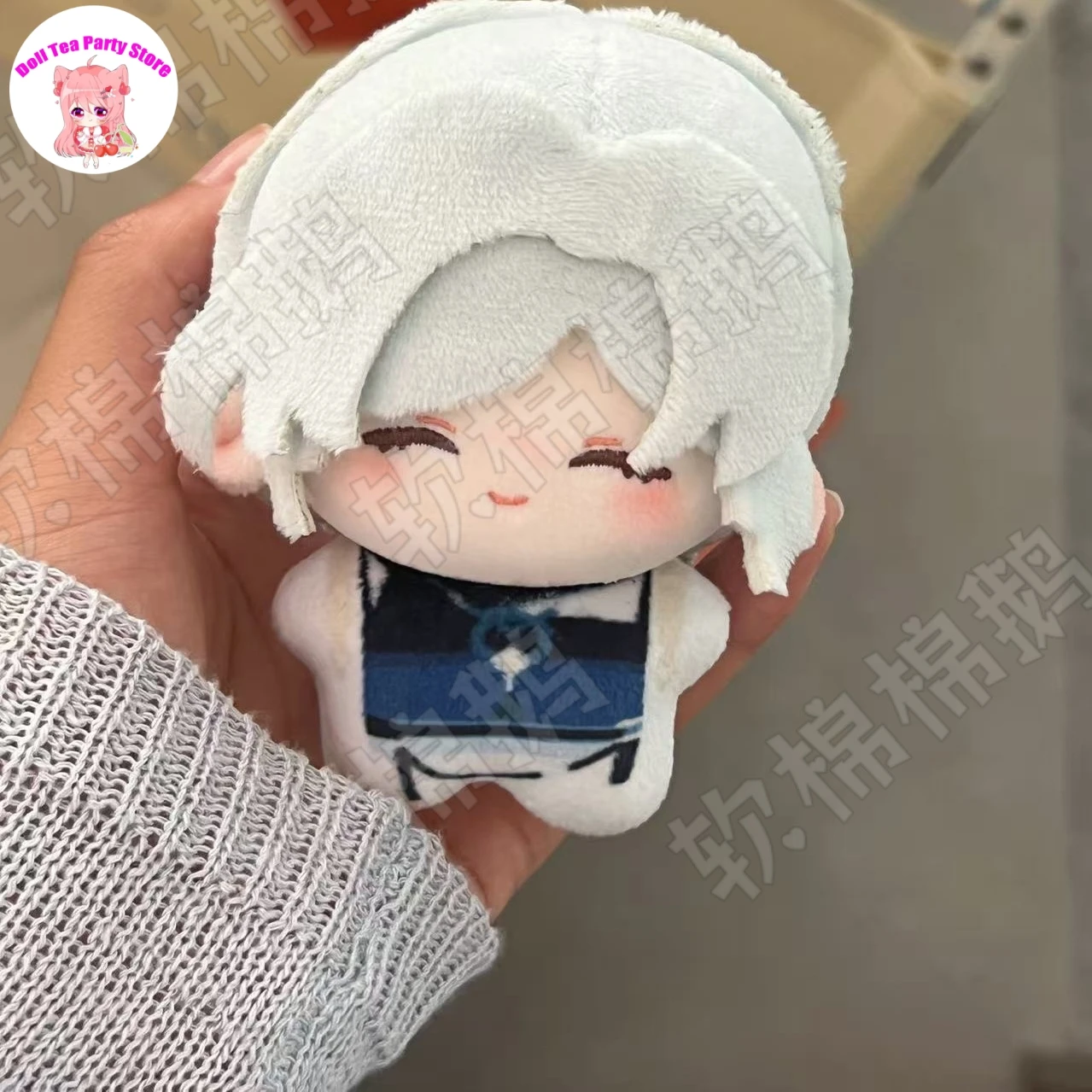 Jeu Du Ruo chemin vers nulle part impression peluche coton poupée corps 10CM sac pendentif à breloque porte-clés figurines poupées jouet peluche cadeau