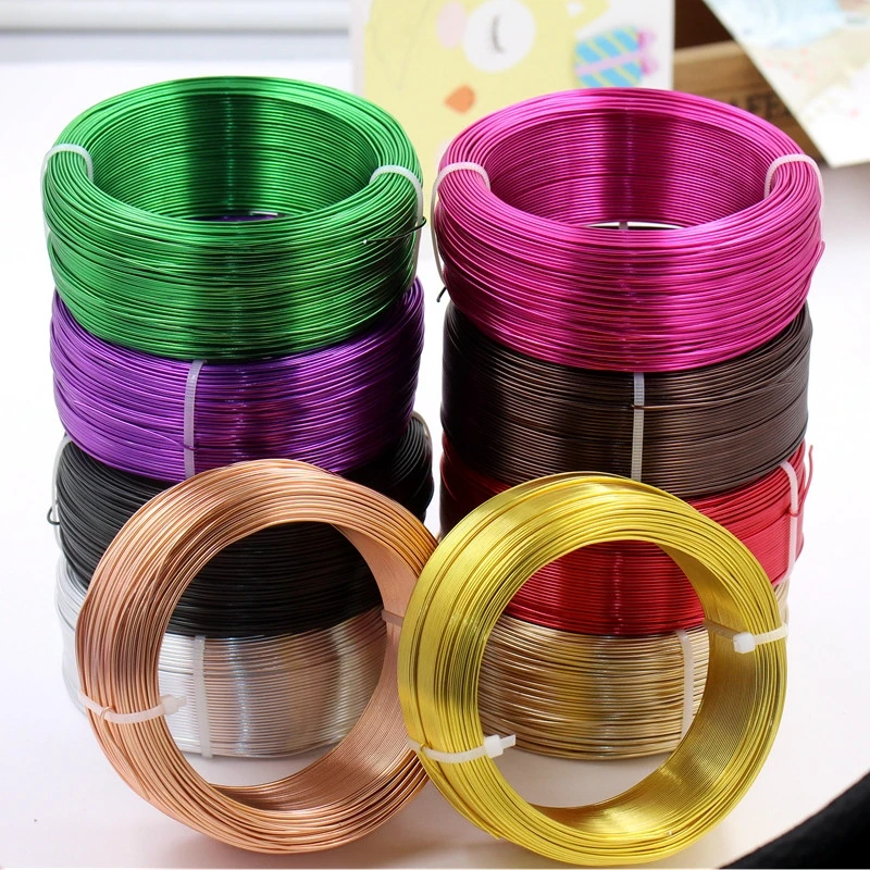 100m/Roll 1mm Diameter Soft Colored Aluminum wire For DIY Handmade Crafts Accessories Modeling materials