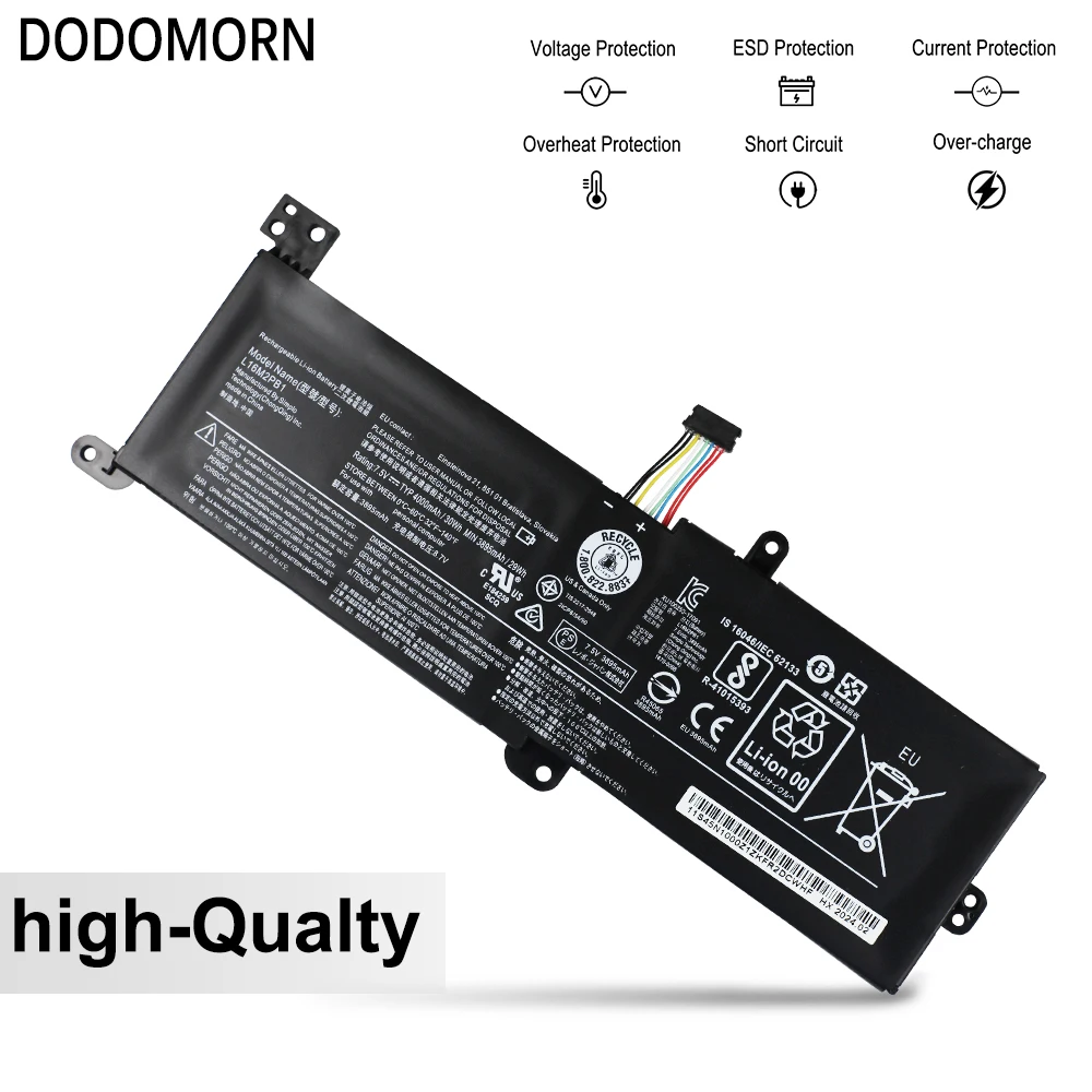 Imagem -03 - Bateria do Portátil para Lenovo Ideapad 130 330 520 S145 32015ikb 15isk 15abr 15ast 14ikb L16m2pb1 L16l2pb1 L16s2pb2 L16m2pb2 30wh