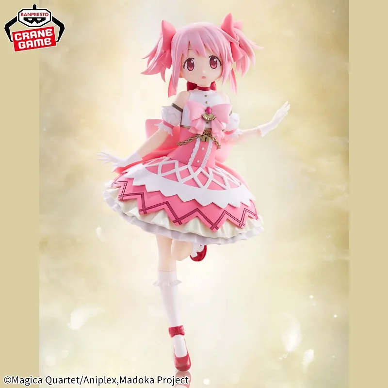 In Stock Original BANDAI BANPRESTO Puella Magi Madoka Magica Kaname Madoka Anime Model Collection Toys Gifts WY view 5