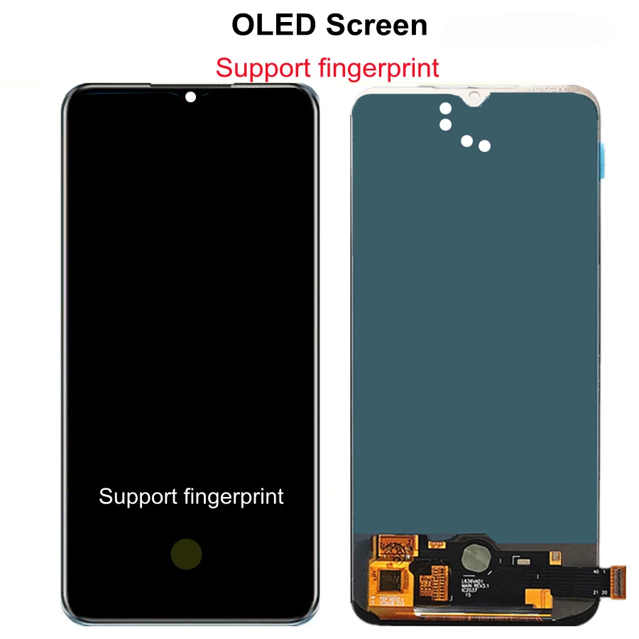 6.44\'\' OLED For vivo V23e V2126 LCD Display Touch Panel Screen Digitizer Assembly for Vivo V23E 4G lcd