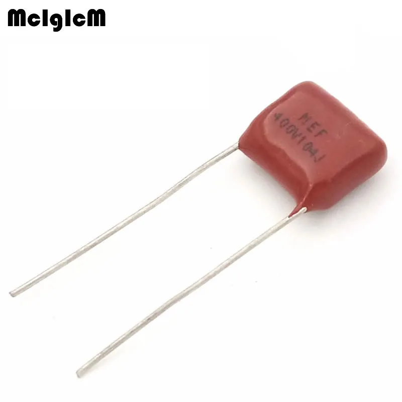 

1000 pcs 104 100nF 400V CBB Polypropylene film capacitor pitch 10mm 104 100nF 400V