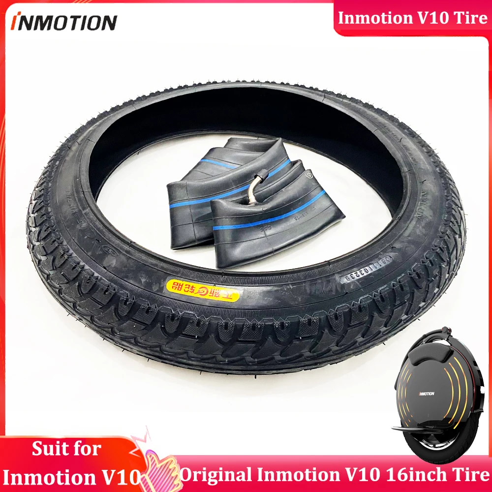 Original INMOTION V10 16*2.5inch City Road Tire Street Tire Suit for Inmotion V10 Electric Scooter Official Inmotion Accessories