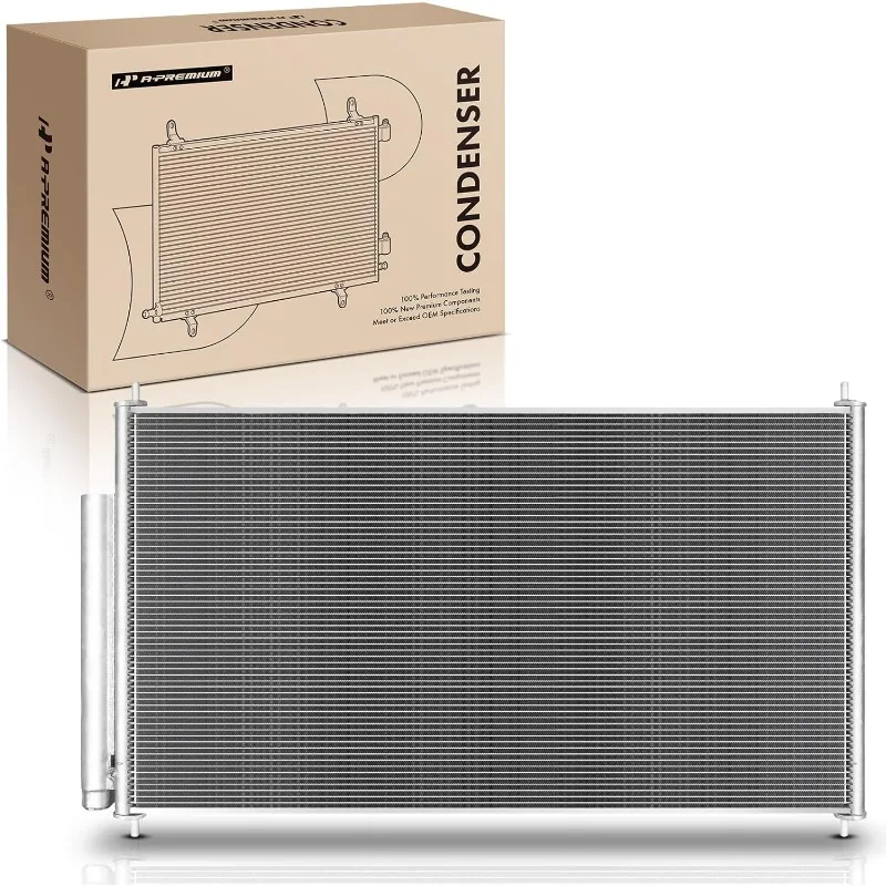 

A-Premium Air Conditioning A/C Condenser Compatible with 2011-2017 Odyssey V6 3.5L, Replace# 80110TK8A01, 80110SK8A01