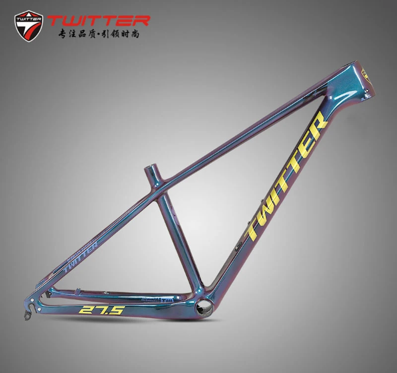 MTB Ultralight Carbon Frame, Quick Release, Road Bike, LEOPARDpro, Discolored, High Quality, 27.5, 29, 135mm