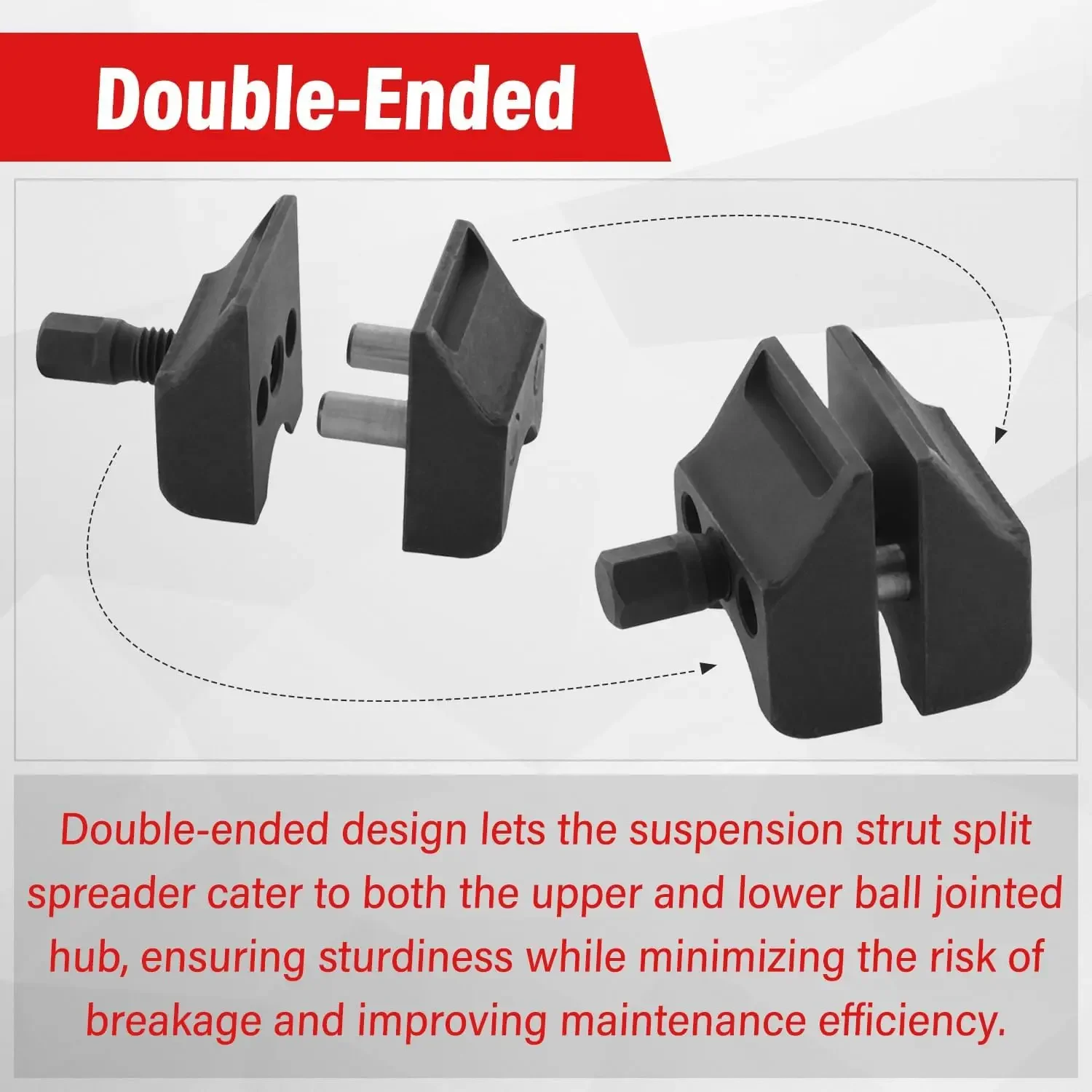 Professional Hydraulic Shock Absorber Removal Tool Car Suspension Strut Separator with Steering Knuckle Spreader