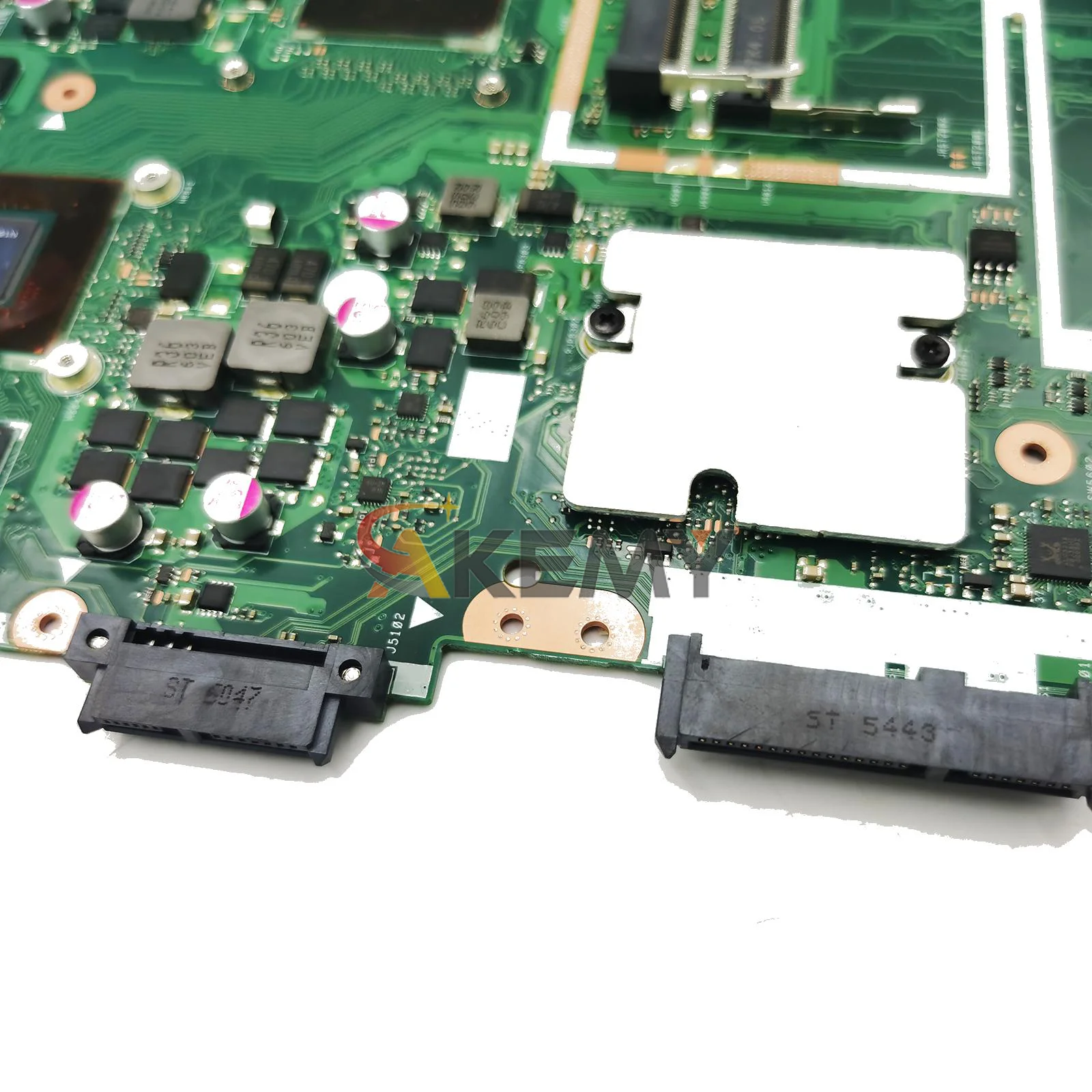 Motherboard Laptop N752VX Untuk ASUS Vivobook N752V N752VX Notebook Mainboard Dengan CPU I5 I7 100% teruji OK pengiriman cepat stk