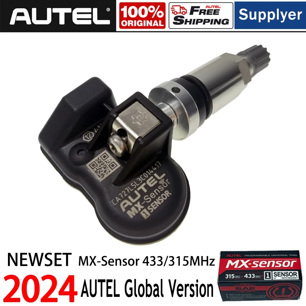 

Genuine TPMS Tire Pressure Sensor Programming Tool Universal MX-Sensor Program 2in1 315/433MHz For AUTEL 508TS 601TS 808TS 906TS