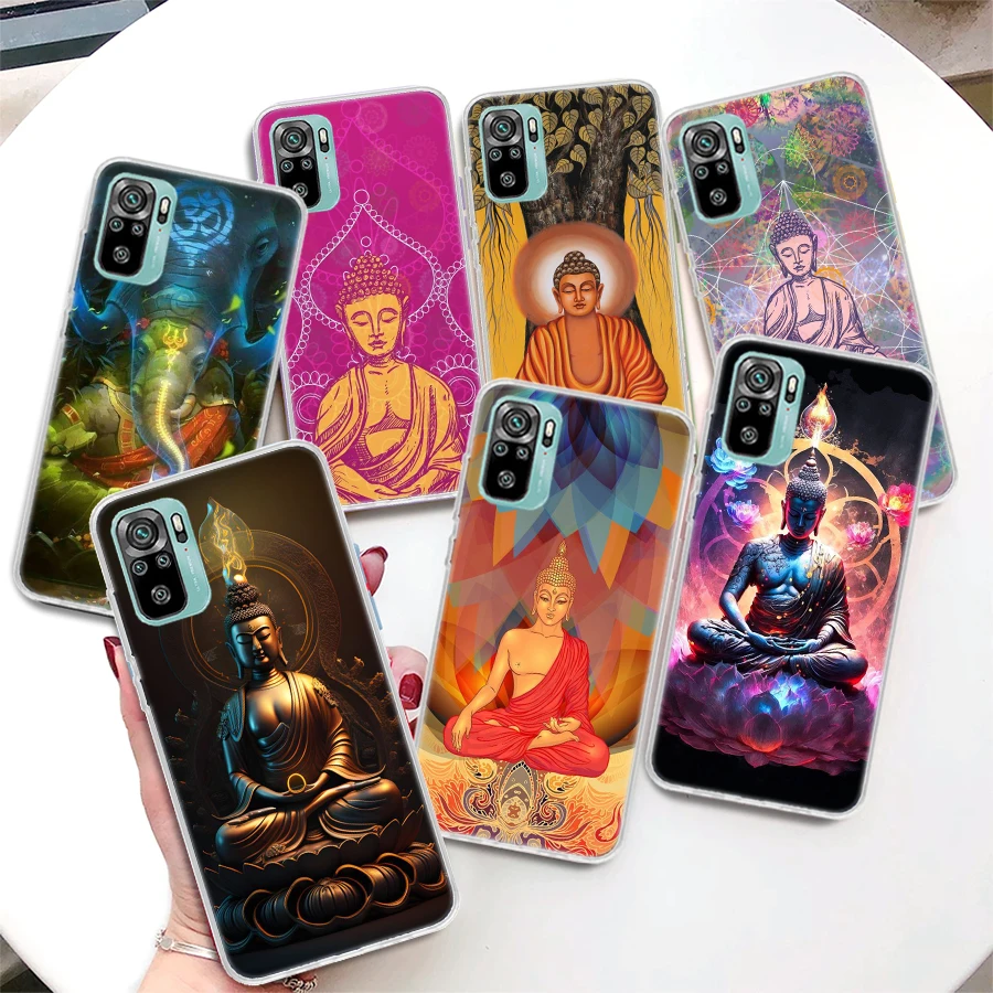 Gautama Buddha Budha Belief Coque Phone Case For Xiaomi Redmi 12 10 9 9A 9C 9T 12C 8 8A 7 7A 10A 10C 6 6A K20 K30 K40 Pro S2 Sof