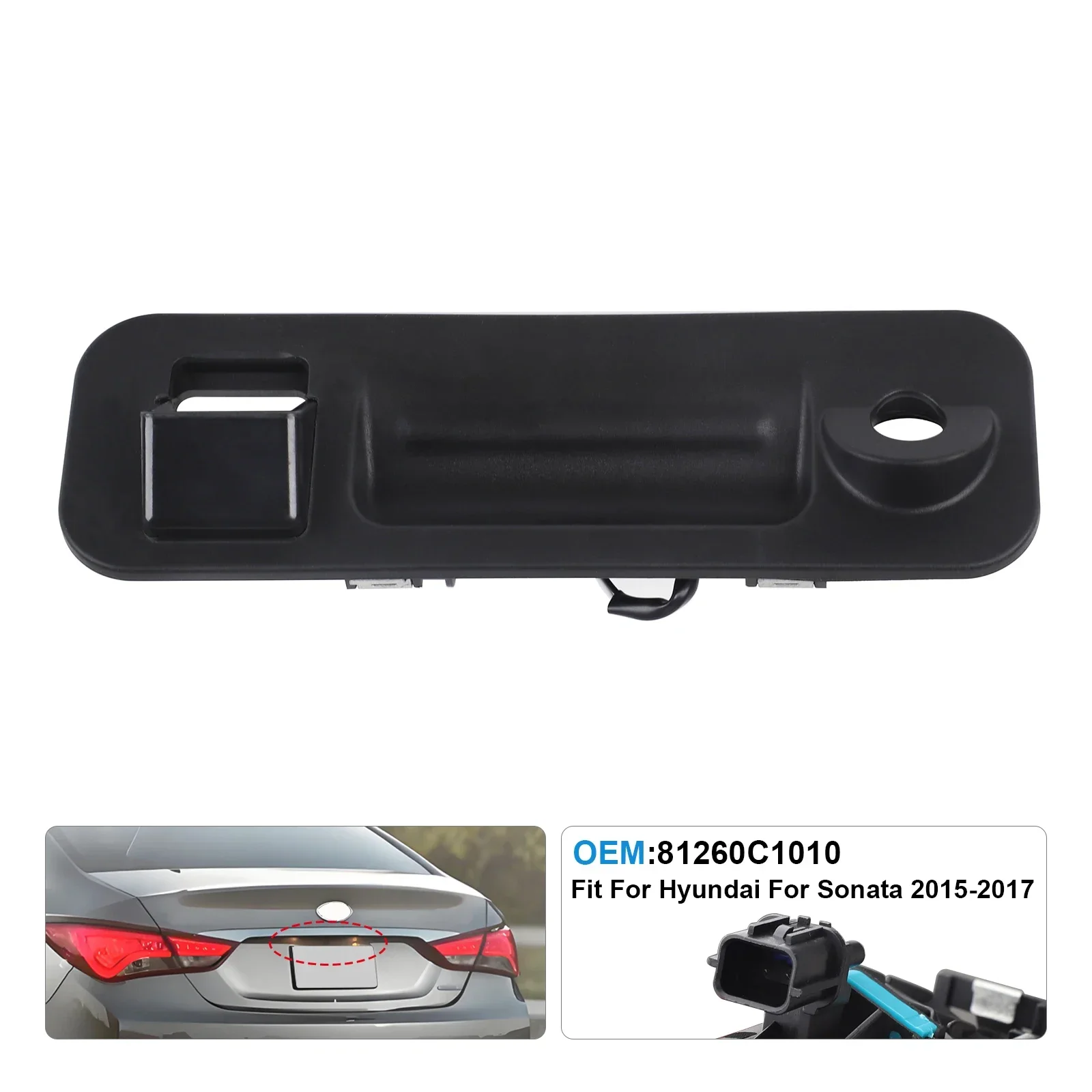

81260C1010/81260-C1010 New Car Trunk Lid Lock Handle Shell - for Hyundai Sonata Handle Housing Switch Tailgate Opening Button