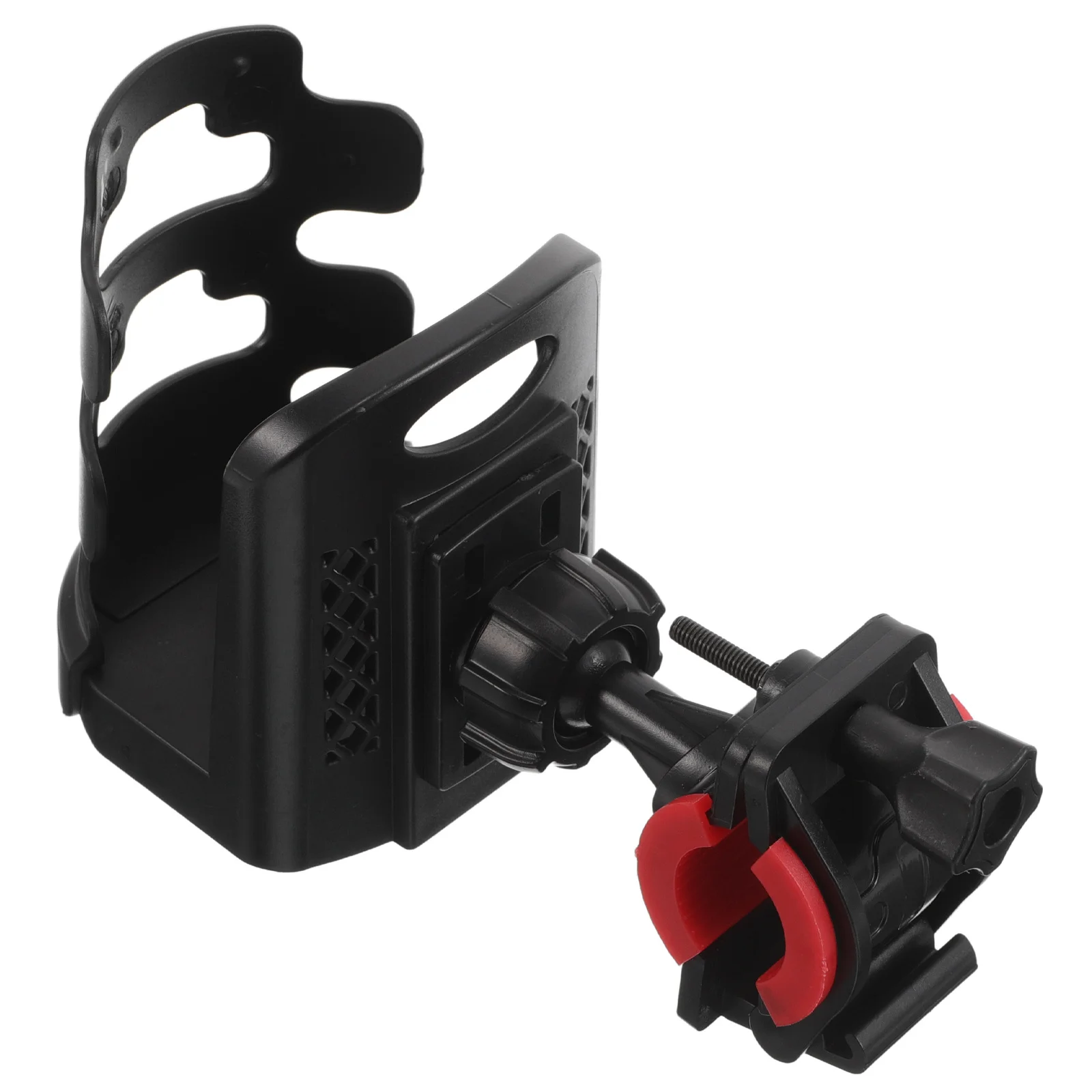 

Adjustable Microphone Stand Cup Holder 360 Degree Rotating Bottle Clamp Stable Drink Support For Live Streaming