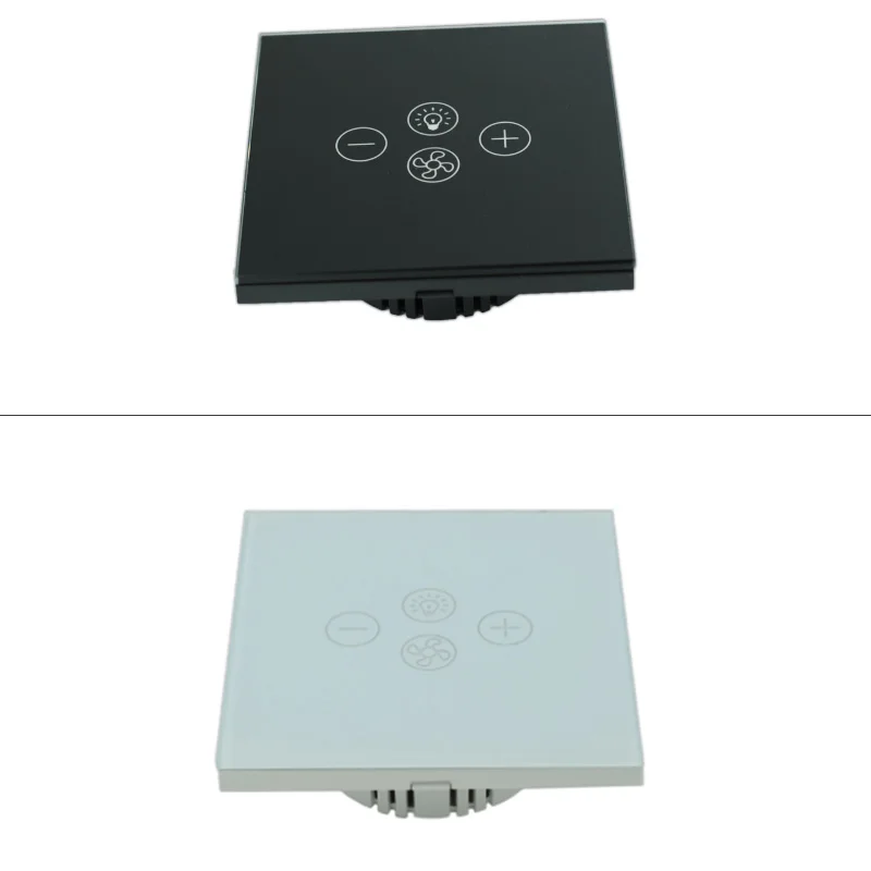 

Smart Home Fan Light Switch WiFi Remote Control Switch EU Plug-Black