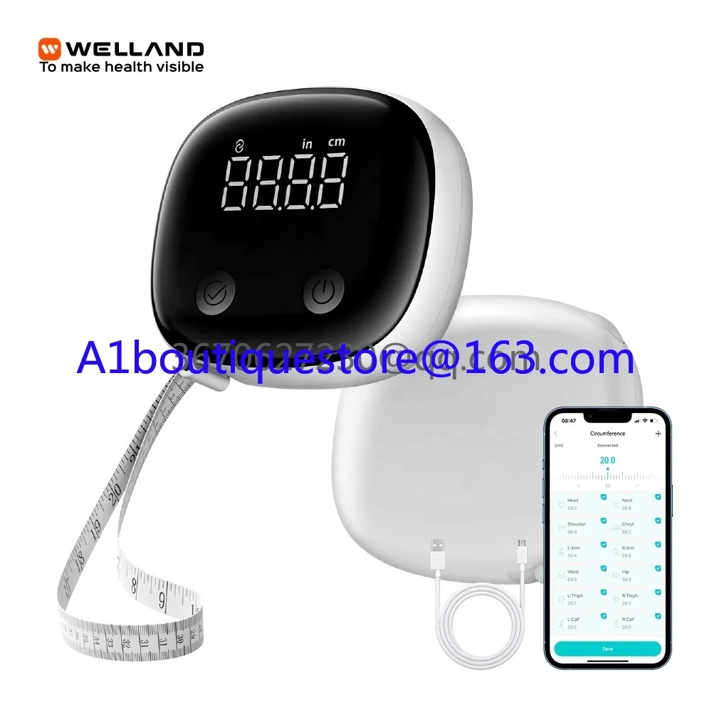 

Smart Digital Body Measuring Tape Innovative Tape Measure with Fitdays