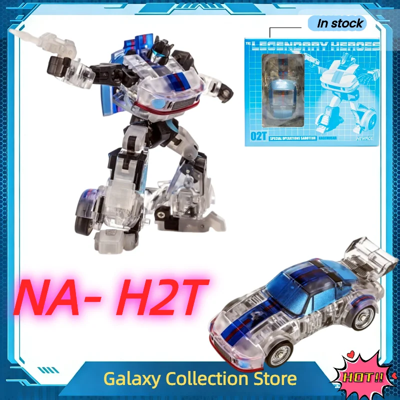 

in Stock New Transform Robot Toy Newage NA H02T Kagemusha Transparent JAZZ Mini G1 Action Figure Toy