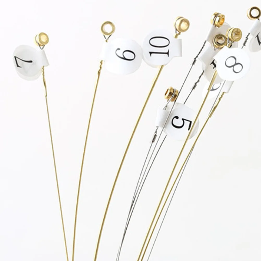 

10pcs Lyre Strings Full Set Premium Steel Replacement For Lyre String Accessories Music Instrument Parts Tuning Kit