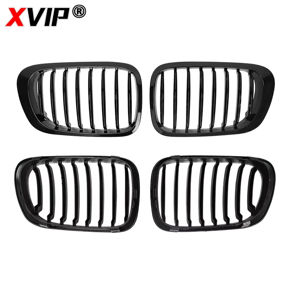 XVIP Single Line Style Front Bumper Grille Racing Replacement Parts For BMW 3 Series E46 98-01 Coupe 320Ci 323Ci 325Ci 328Ci M3