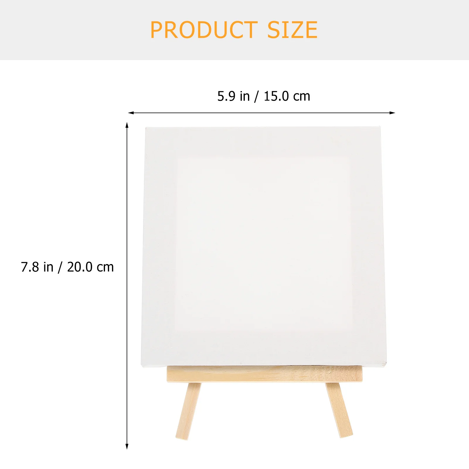 

5 set Sketching Art Drawing Canvas Beginner Tools Set Small Wooden Oil Painting Tools Desktop Stands Diy Mini Easel Canvases For