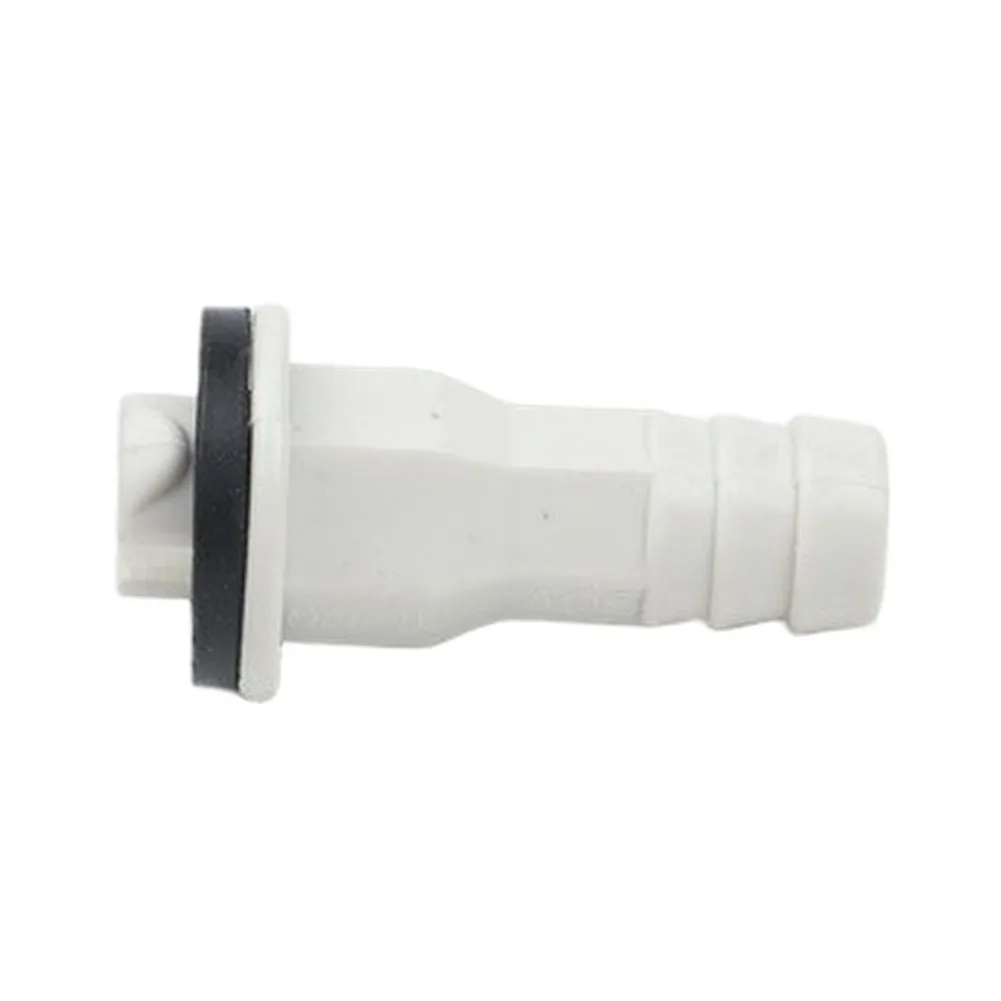 Practical For Air Conditioner Drain Hose Connector Straight Fitting Plastic Material 0 6 Inch Connection Hole Size