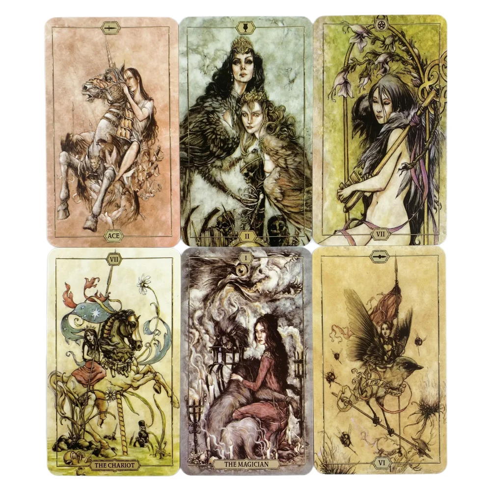 Hush Tarot Cards A 78 Deck Oracle English Visions Divination Edition Borad Playing Games