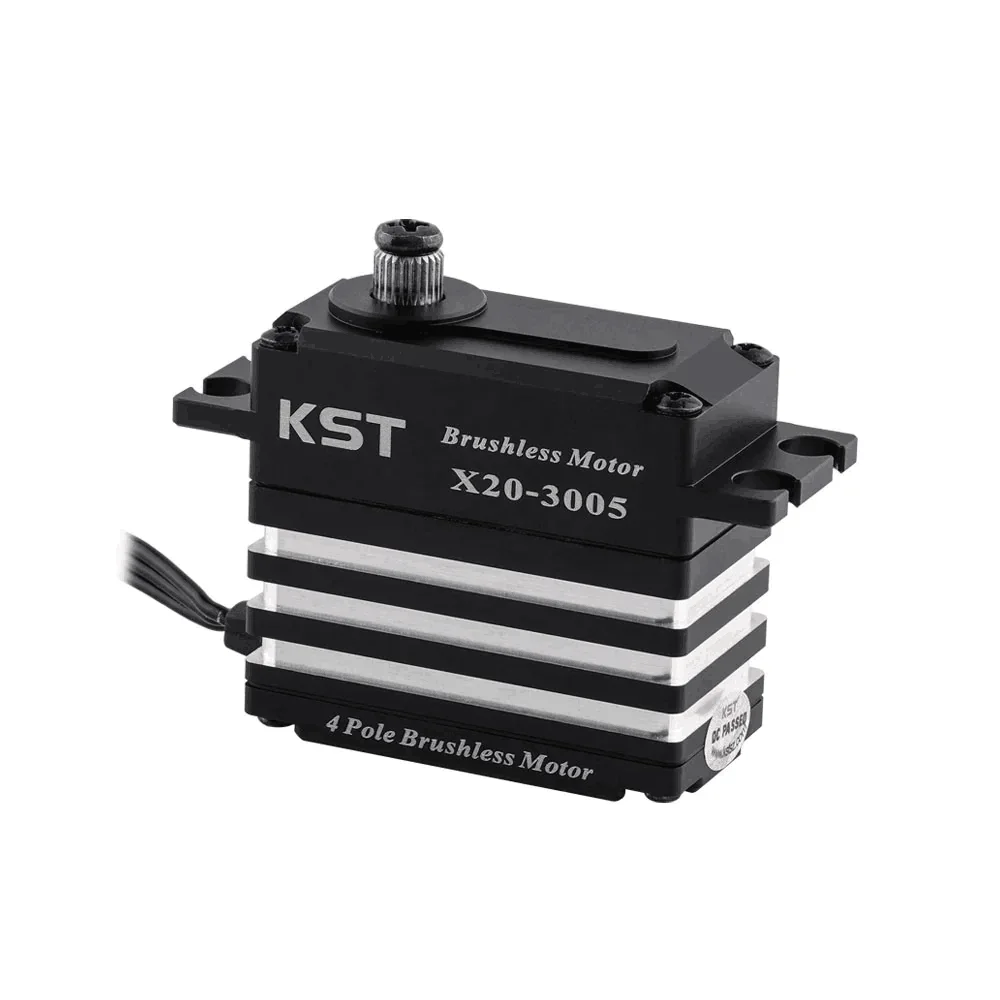 KST X20-3005 32KG Brushless Standard Servo for 1:8/1:10 Scale On-road Touring Drift Race Cars Buggies Aerobatic Airplanes Jets