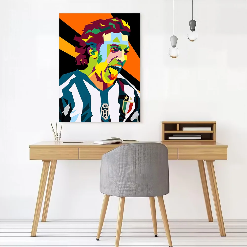 Alessandro Del Piero Poster Customizable Printed Canvas Painting for Pictures Wall Art Living Room Decorations Wand Deko Arts