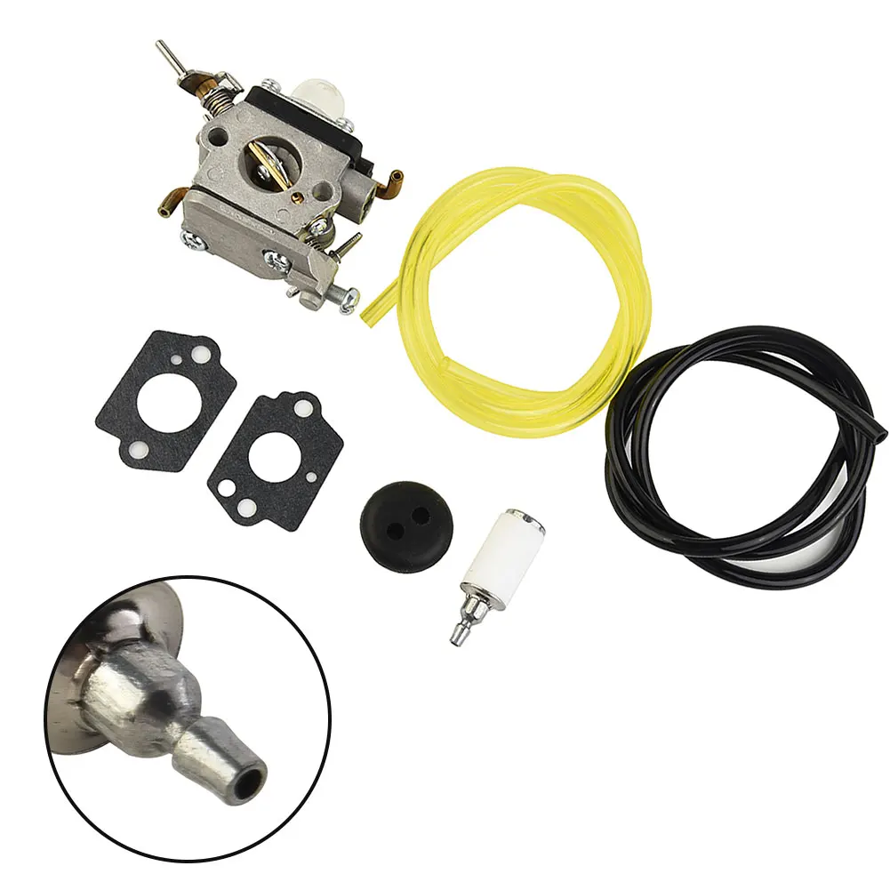 Practical Carburetor Fuel Filter Set Trimmer Carburettor 122C 122LDX 574386701 581734301 Easy Install Exquisite