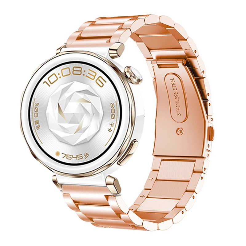 Metallarmband für Huawei Watch GT5 Pro 42 mm Edelstahl-Armband für Huawei Watch GT5 41 mm für Huawei Watch GT4 41 mm Armband