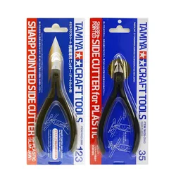 TAMIYA 74035/74123 Sharp Pointed Side Cutter for Plastics Nippers Slim Jaw Diagonal Pliers Thin Blade Model Tool Cutting Nippers