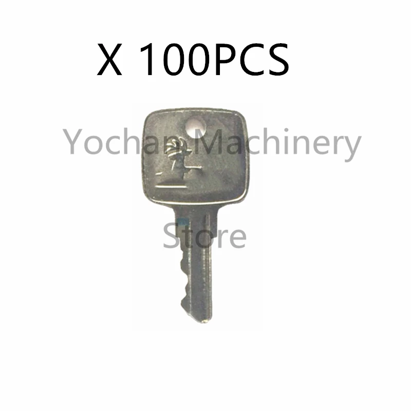 

100pc For John Deere Ignition Key Loaders Tractors Backhoes Industrial Constructions AR51481 AT195302 AT145929 Free Shipping