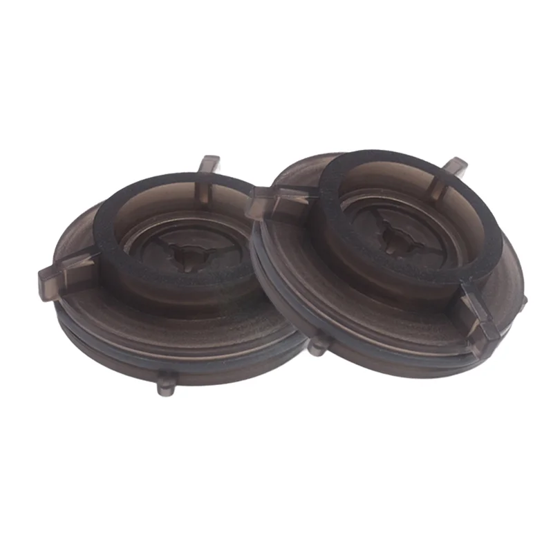 GROCE-2PCS Transparent Nab Hub Adapter Transparent Nab Hub Adapter Forreel Toreel Tape Recorder