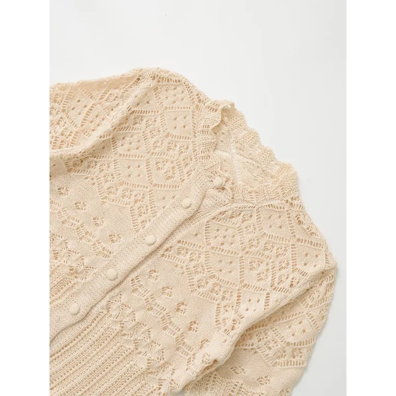 Cardigan de malha feminino femmes y2k camisola superior malhas aconchegante fino ajuste verão bonito cardigans malha mulher colete fino colheita