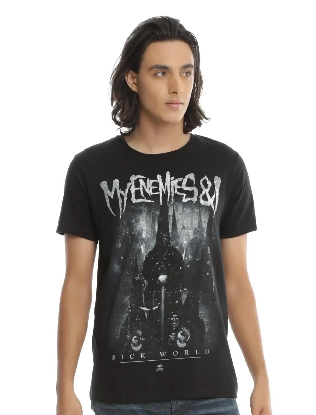 Футболка Nwt S Мужская с надписью «мой враг»