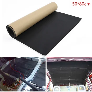 열 블록 폐쇄 셀 인테리어 바닥 매트, 오디오 방음, 소음 차단 씰링, 5mm, 50x80cm