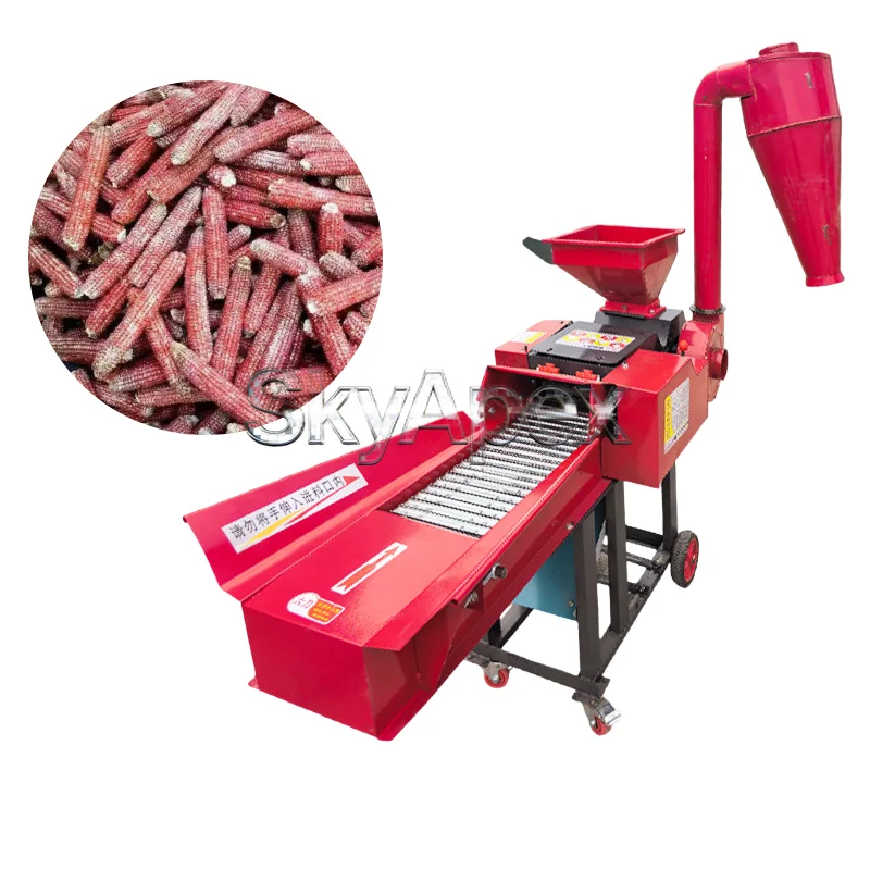 

Farm Animal Feed Cutter For Cattle Sheep Rice Husk Corn Straw Chopper Agricultural Food Processing Shredder Machine