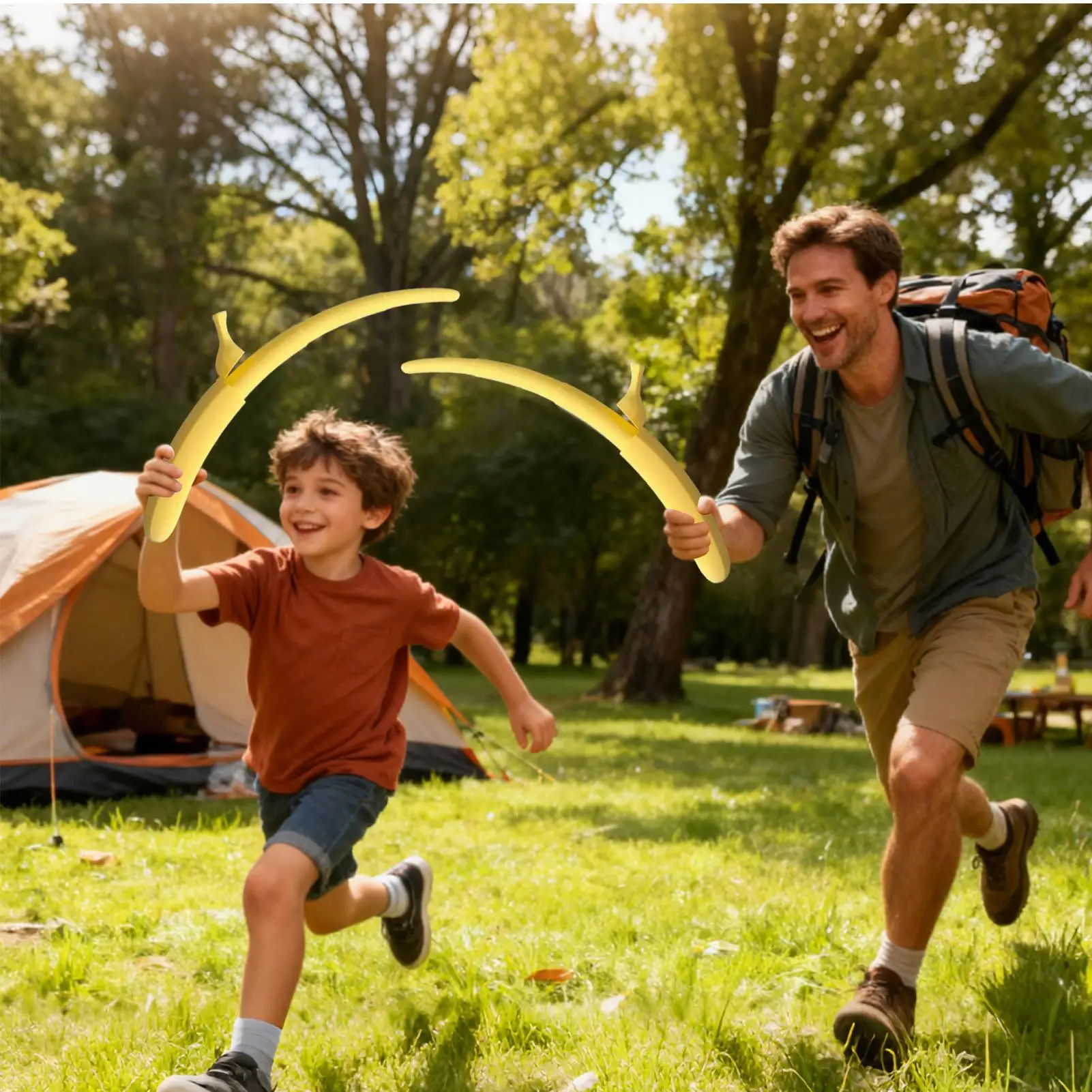 جديد ثلاثية الأبعاد الجاذبية كاتاناس السيف الموز شكل قابل للسحب السيوف الضغط الساموراي لعبة لتخفيف الضغط سكين للطي مضحك هدية #6