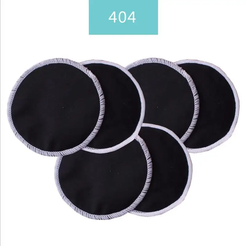 HappyFlute 6Pcs Random Print New Bamboo Breast Pad Nursing Pads For Mum Washable Waterproof Feeding Pad Reusable Breast Pads