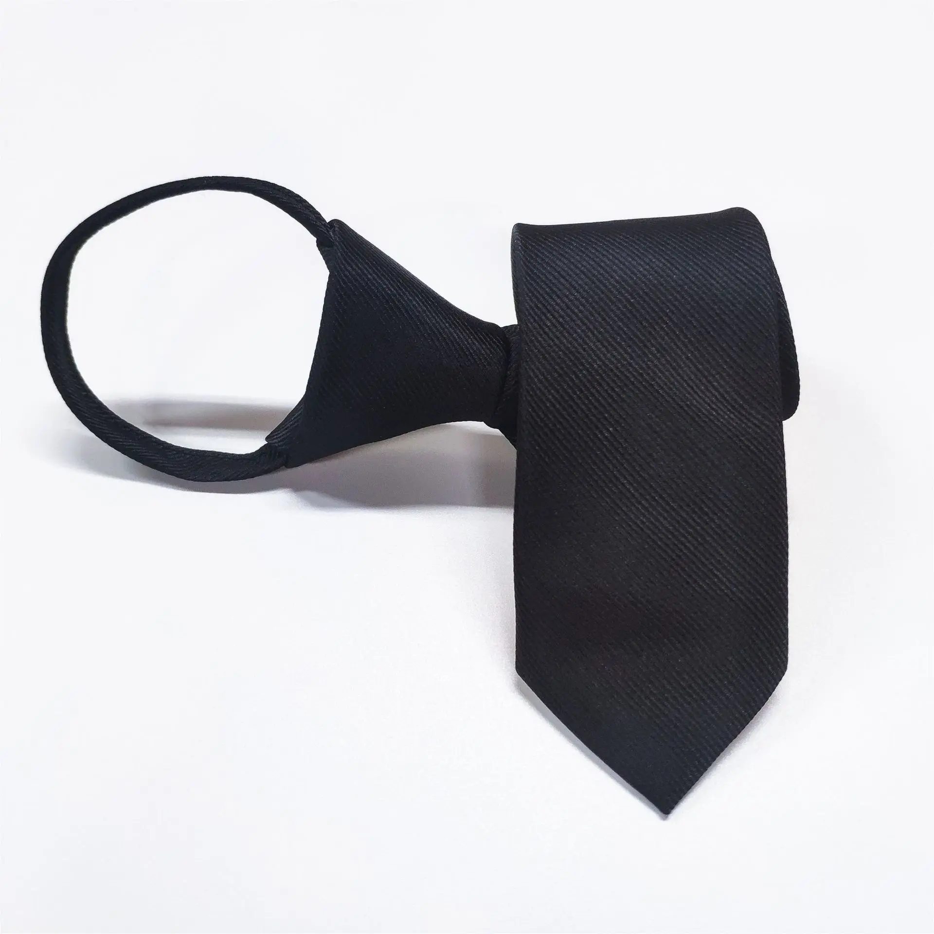 

5cm men's formal attire, business and administrative solid color twill tie, no need for a handle pull rope strap, direct sales