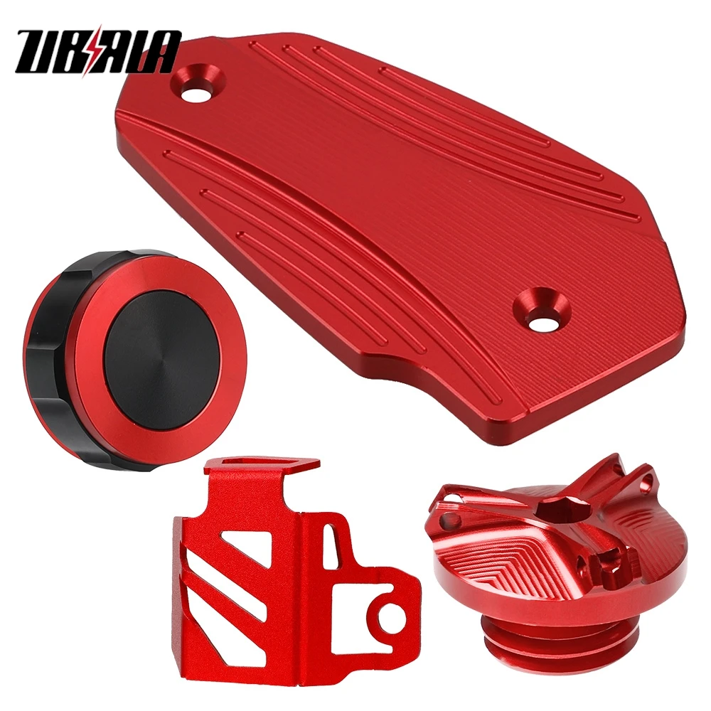 

FOR Kawasaki Z800 2013 2014 2015 2016 Rear Front Brake Fluid Reservoir Cover Guard Vulcan S 650 VN650 Z650 VERSYS650 Z900 ER6N