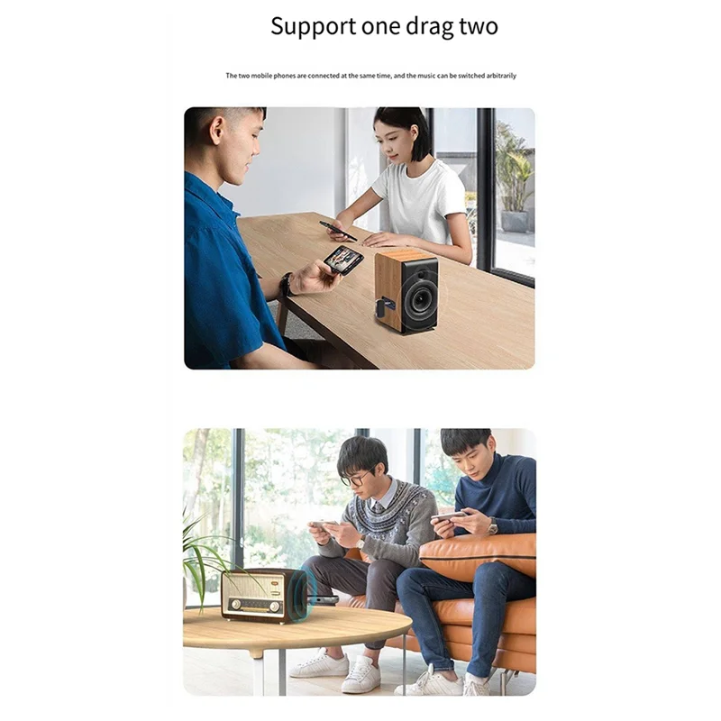 GR11 Pemancar dan Penerima Bluetooth Mobil Dua-dalam-Satu Adaptor Audio Bluetooth Mobil Baru 1Set