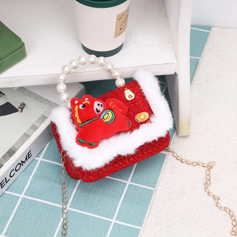 bonito-dos-desenhos-animados-ano-novo-criancas-sacos-de-ombro-quadrados-menina-princesa-crossbody-saco-embreagem-portatil-criancas-perola-bolsas-moeda-bolsa