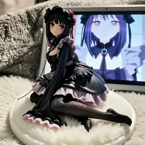 My Dress-Up Darling Anime Figure Black Maid Outfit Kitagawa Marin Action Figure Shizuku Kuroe Figurine Collection Model Toy