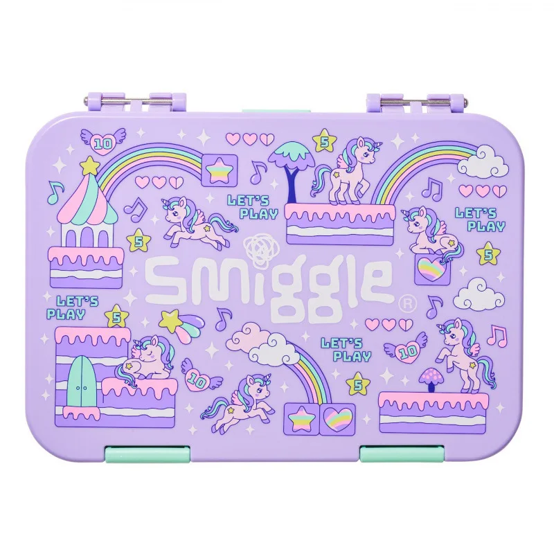 

Smiggle Lunch Box Food Grade Tritan Snacks For Elementary School Students And Children Lunch Box, A Must-Have Item For School