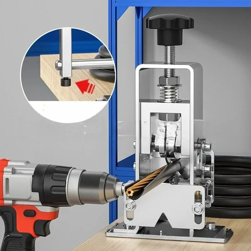 

НОВЫЙ 1 шт. для небольшой машины для зачистки проводов, электрическая ручная машина для зачистки медной проволоки, машина для зачистки проводов