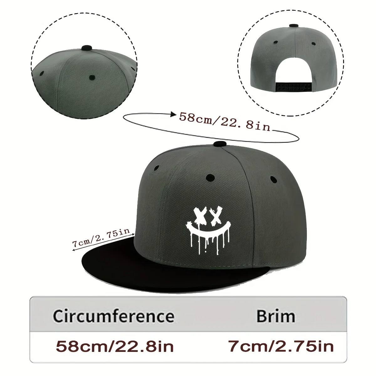 هالوين تحت عنوان في الهواء الطلق الحدث شاحنة سائق قبعة مسطحة قابل للتعديل الحواف قبعات البيسبول للجنسين الهيب هوب القبعات أغطية الرأس العصرية #3