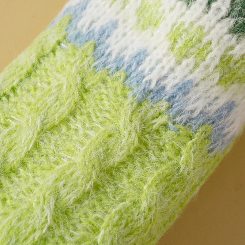 Calzini pantofola antiscivolo in velluto ultra spesso Calzini caldi autunno inverno da donna Nuovo pile corallo per comodi calzini da pavimento per la casa