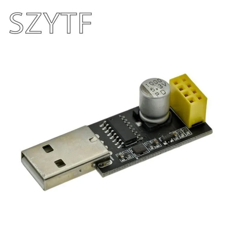 USB to ESP8266 WIFI Module ESP-01 ESP-01S Adapter Board Computer Phone WIFI Wireless Communication Microcontroller Development