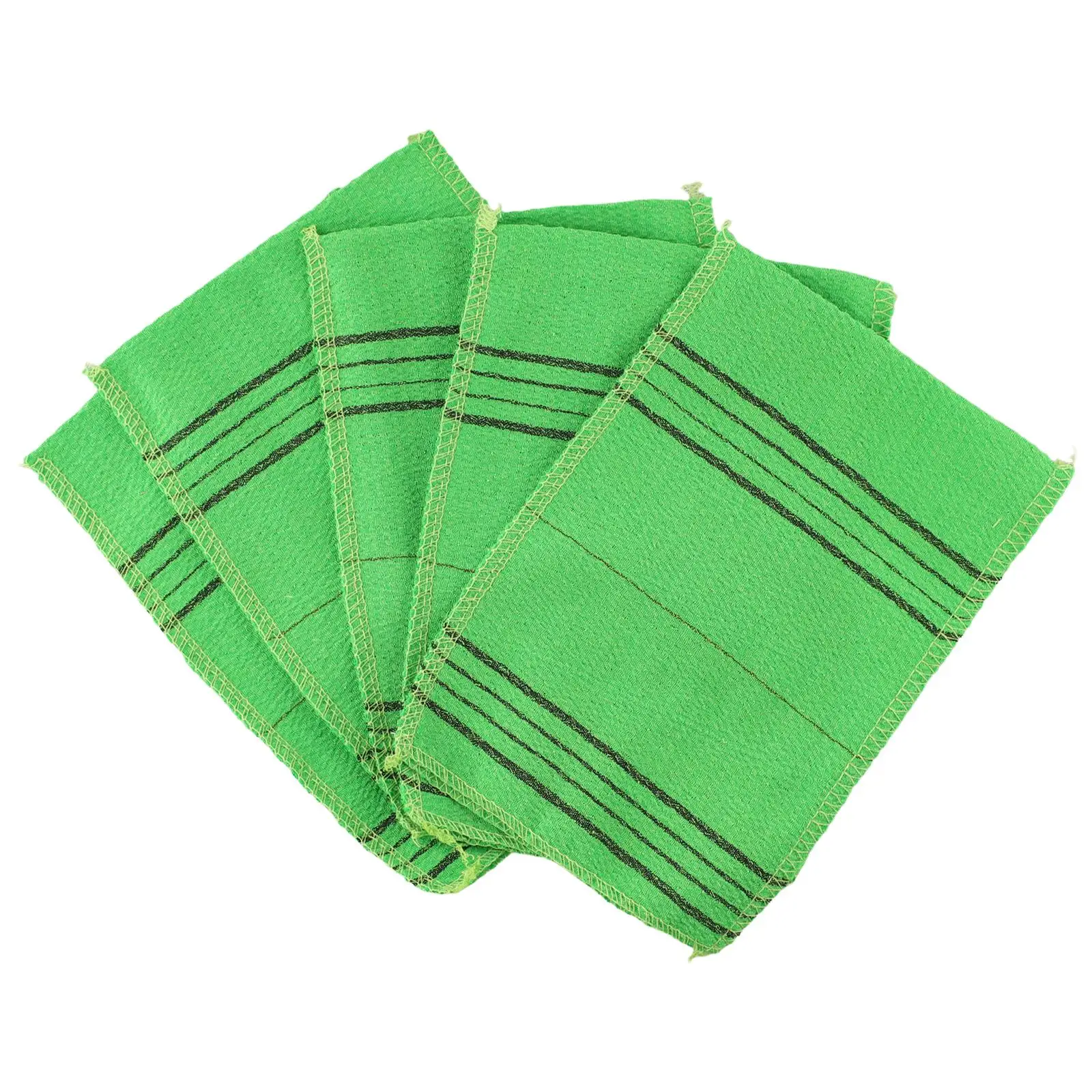 Bath Towel Accessories Kit Set Delicate Exquisite Green Hot Sale Italy Korean Towels Asian Washcloth Body Scrub